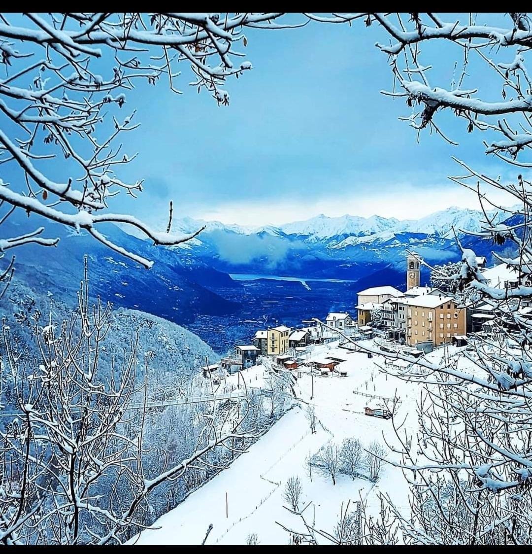 Bed and Breakfast Beb Aria Di Montagna Forcola Esterno foto