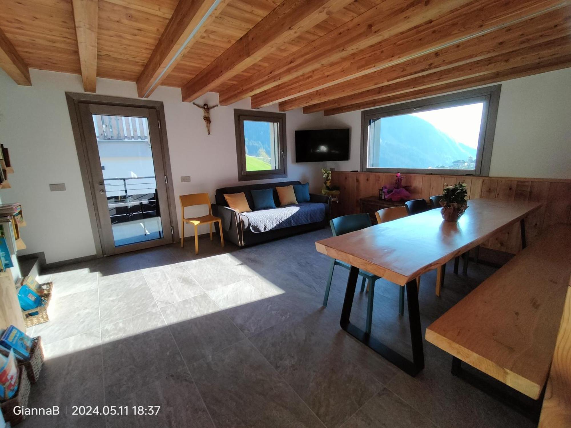 Bed and Breakfast Beb Aria Di Montagna Forcola Esterno foto